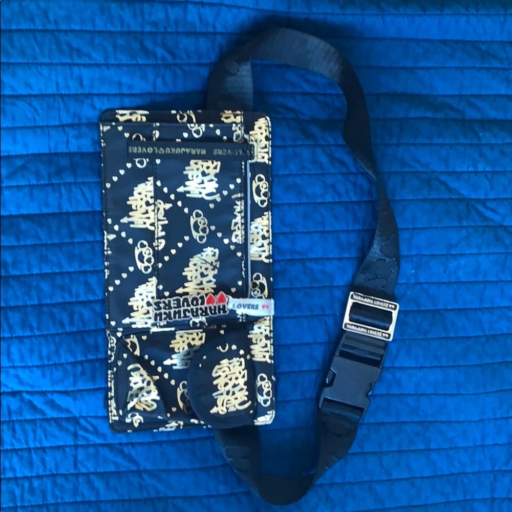 Harajuku Lovers: side hip waist pack / fanny pack.